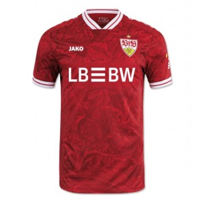 Stuttgart Jalkapallovaatteet Vieraspaita 2025-26 Lyhythihainen